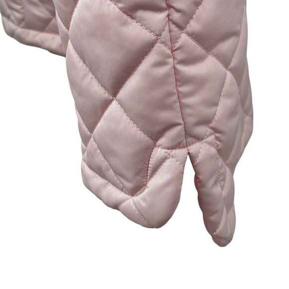 Land’s End Quilted Puffer Vest Light Pink  XL/18 - Picture 6 of 10